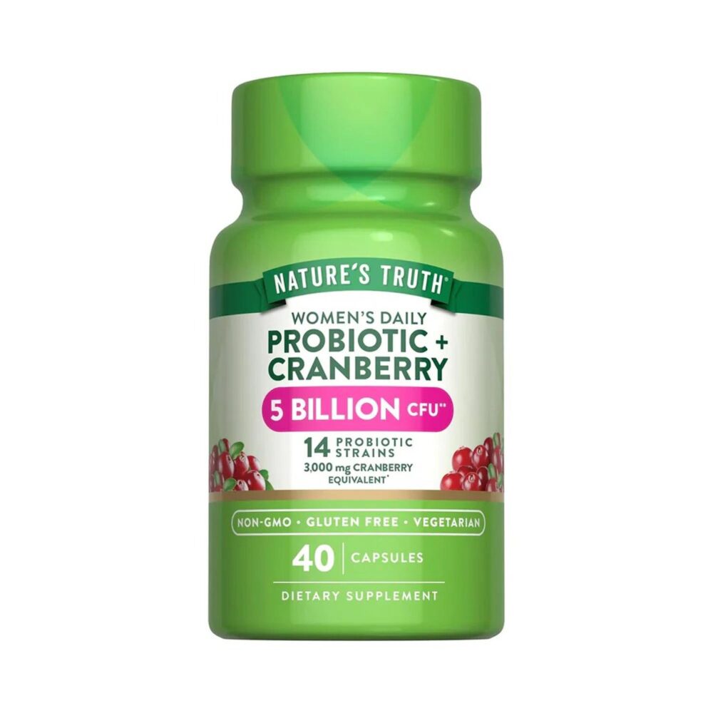 Probióticos para mujeres - 40 cápsulas - Nature’s Truth