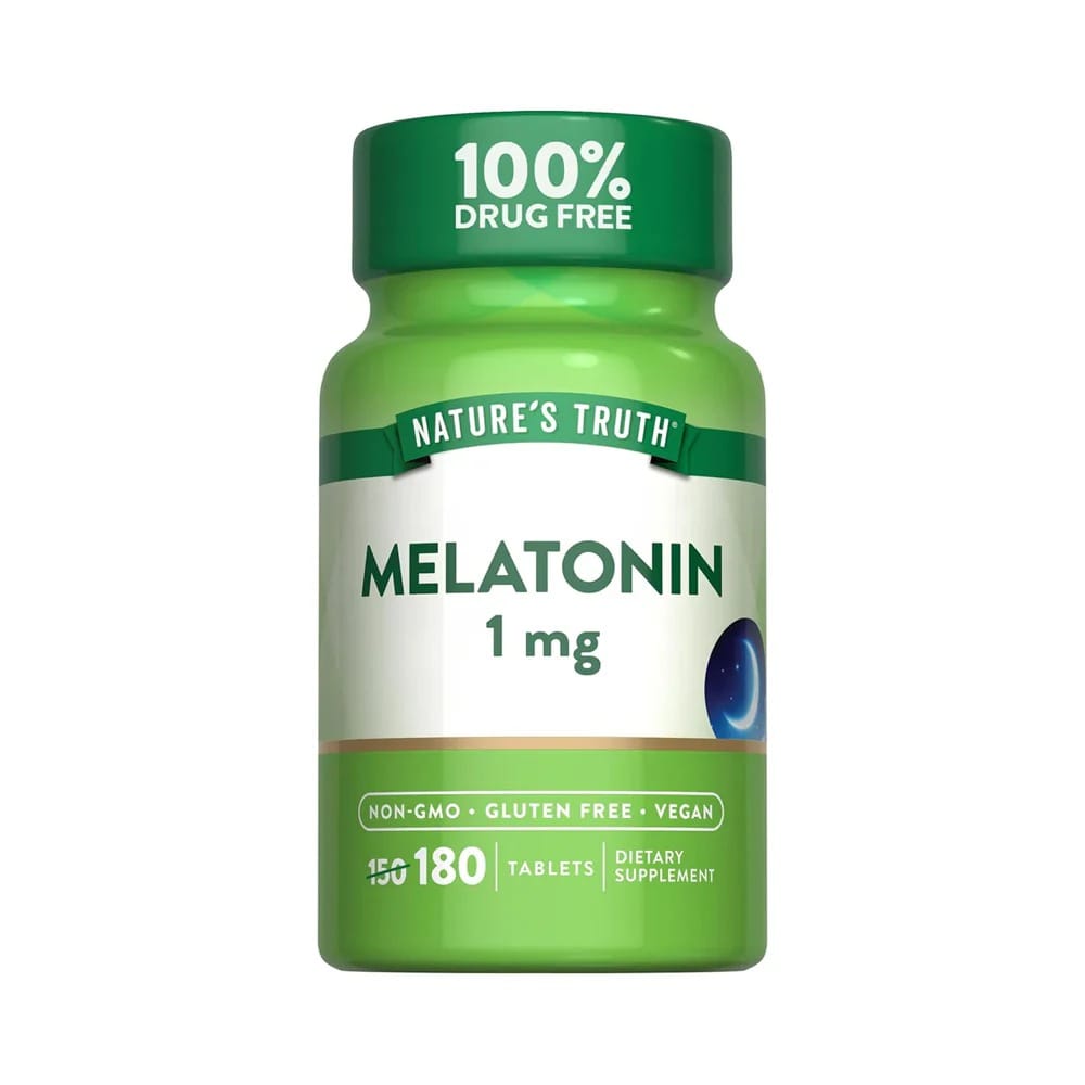 Melatonina 1 mg 180 Tabletas