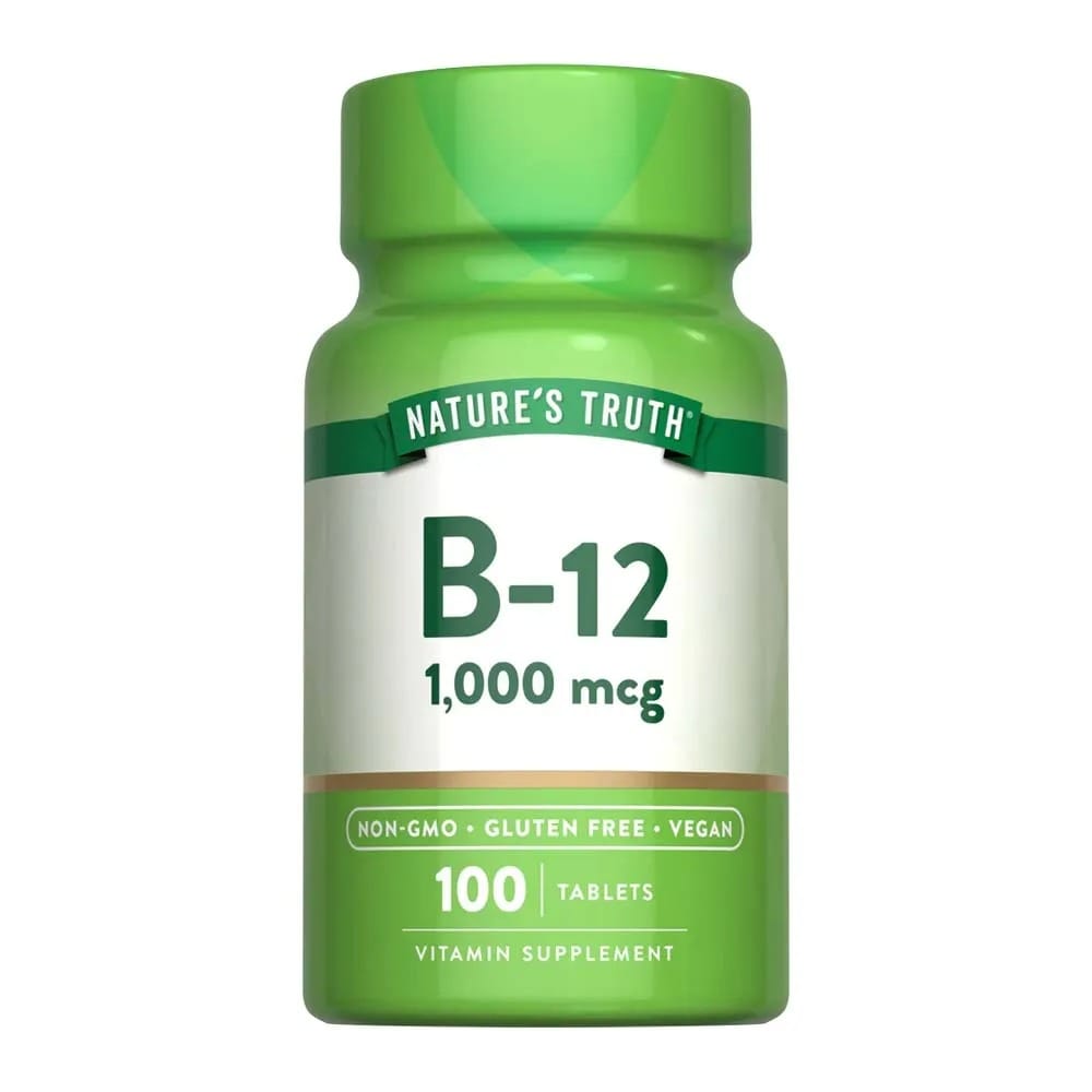 Vitamina B-12 1,000 mcg - Tabletas- Nature’s Truth