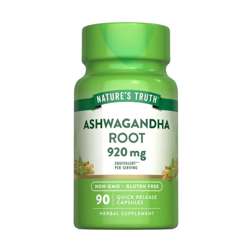 Natures Truth Ashwagandha 920 mg 90 Cápsulas