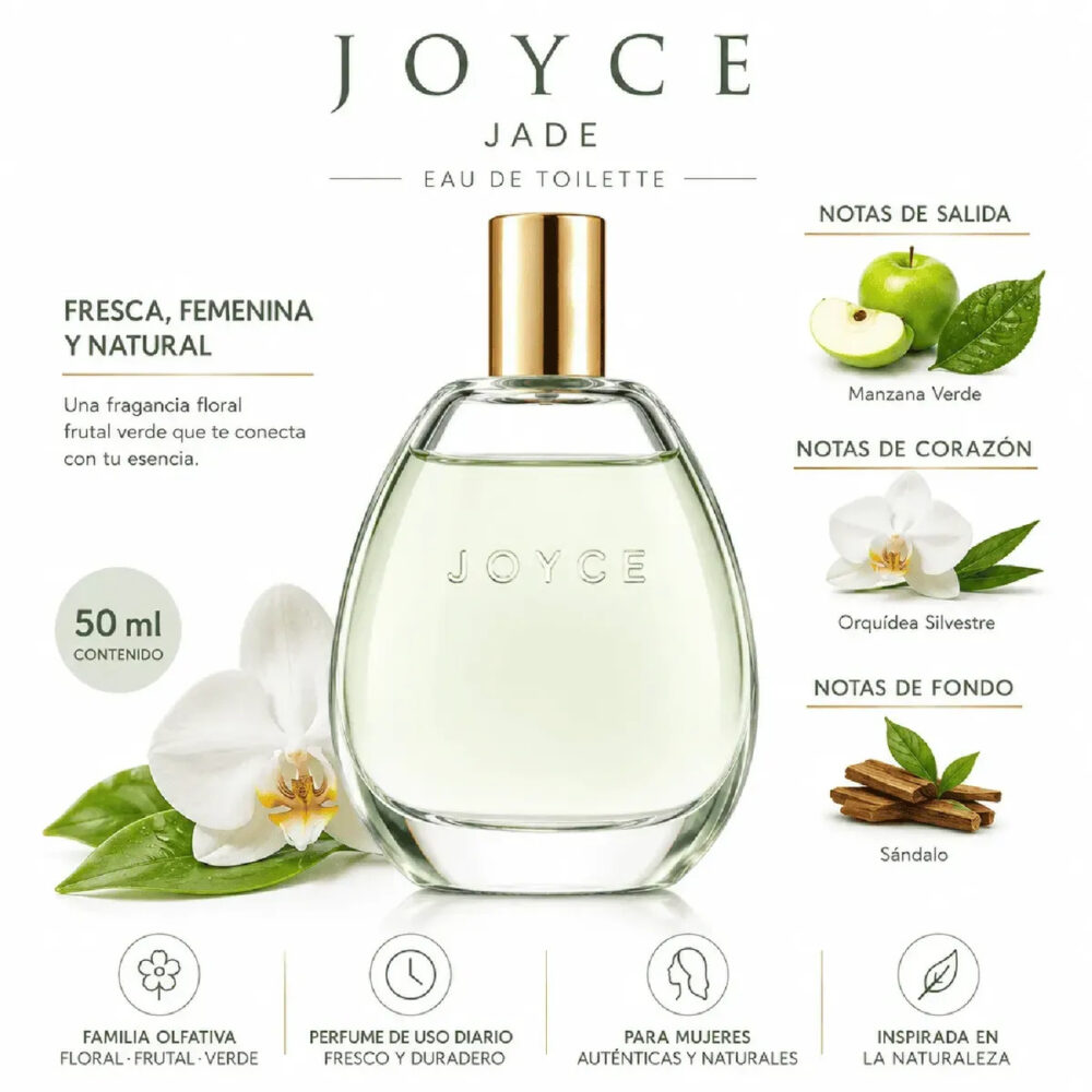 Joyce Jade Eau de Toilette Oriflame 50 ml Mujer